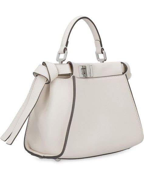 fendi mini peekaboo tote bag.